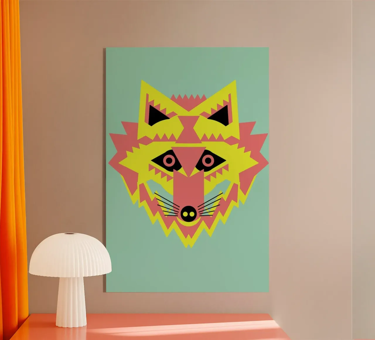 Fab Mr Fox plexiglass da Gareth Pollock Design