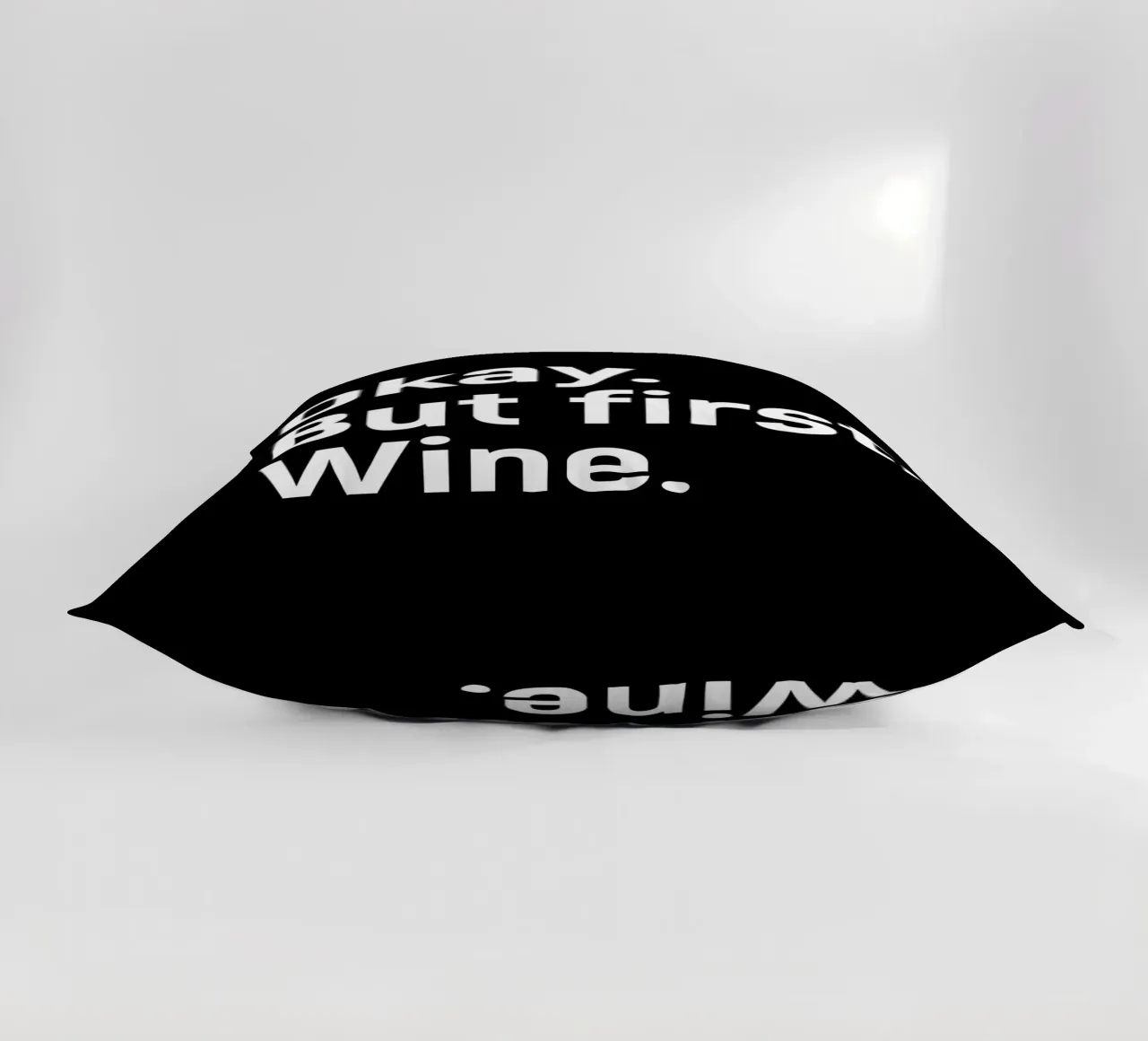 okay. But first, wine. cuscino da happieeagle