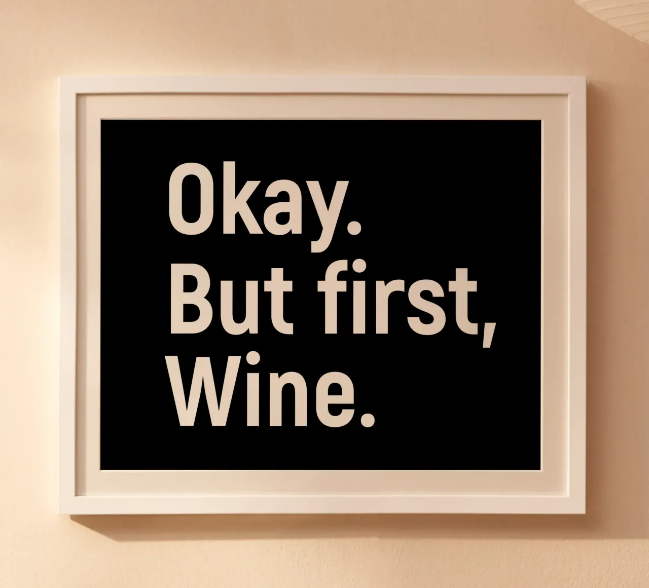 okay. But first, wine. carta hahnemühle da happieeagle