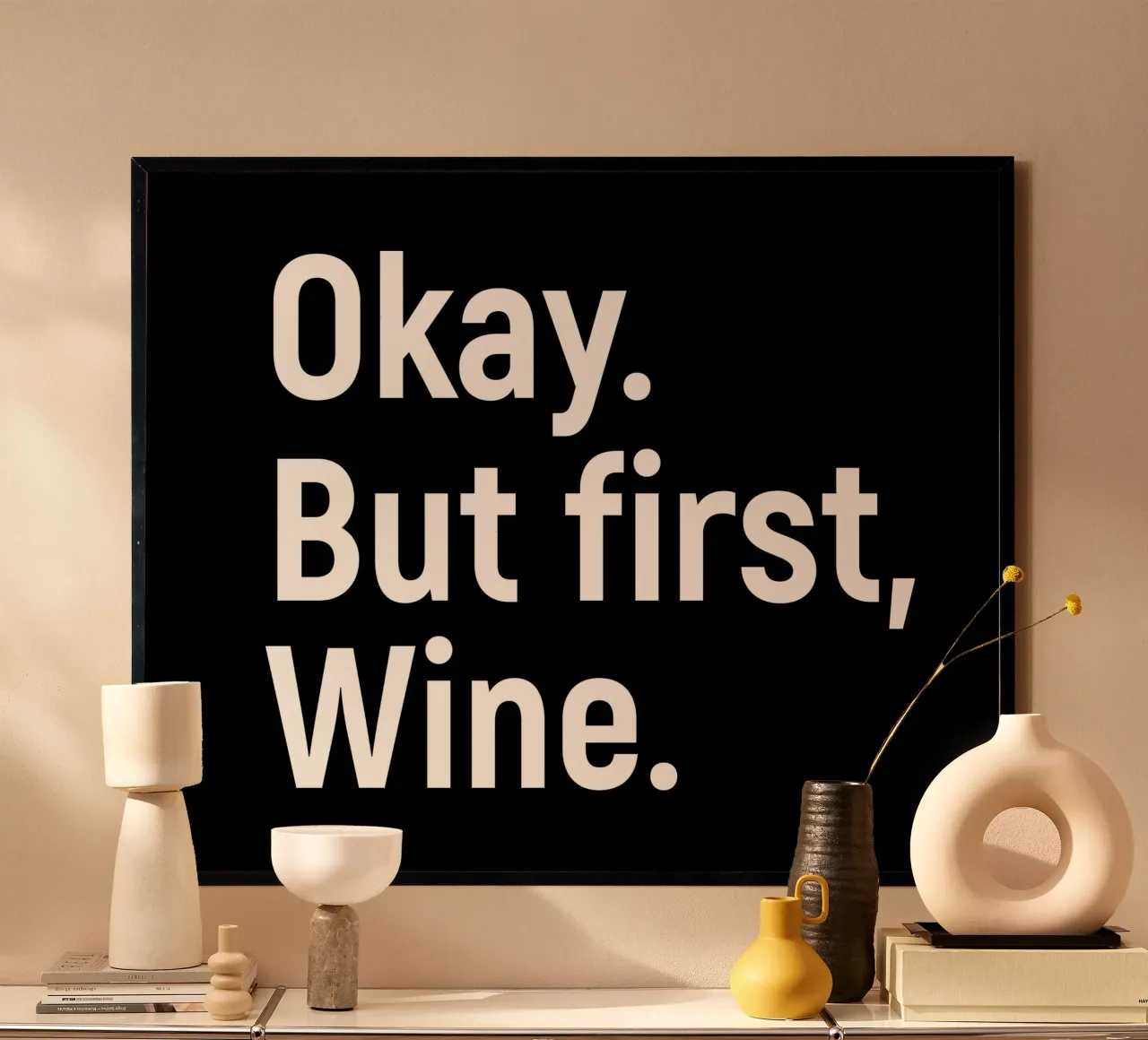okay. But first, wine. carta hahnemühle da happieeagle