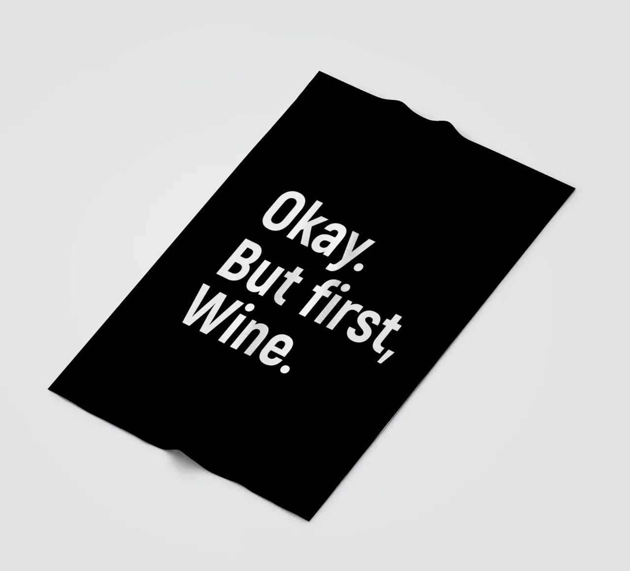 okay. But first, wine. coperta in pile da happieeagle