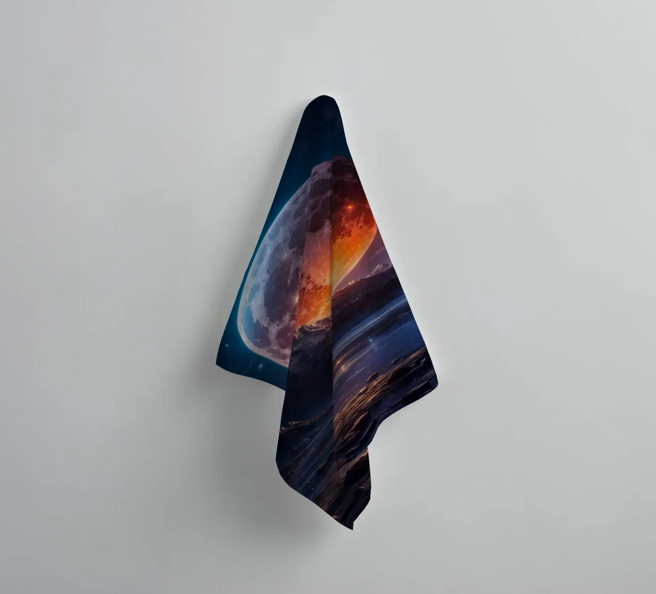 Pleine lune serviette de bain de Lootprint