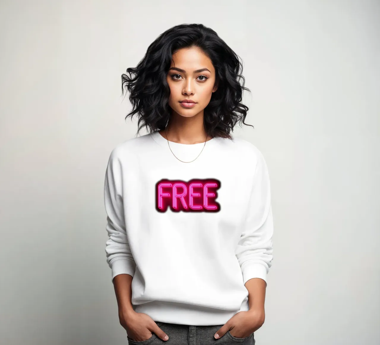 GRATIS | Il logo della camicia per i single felpa da Autofocus