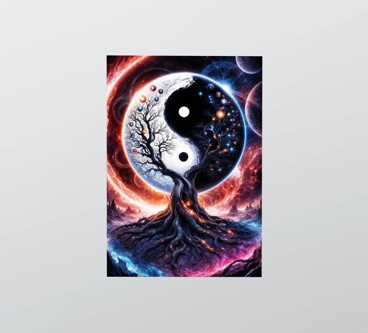 Yin Yang Tree of Life sticker by Lootprint