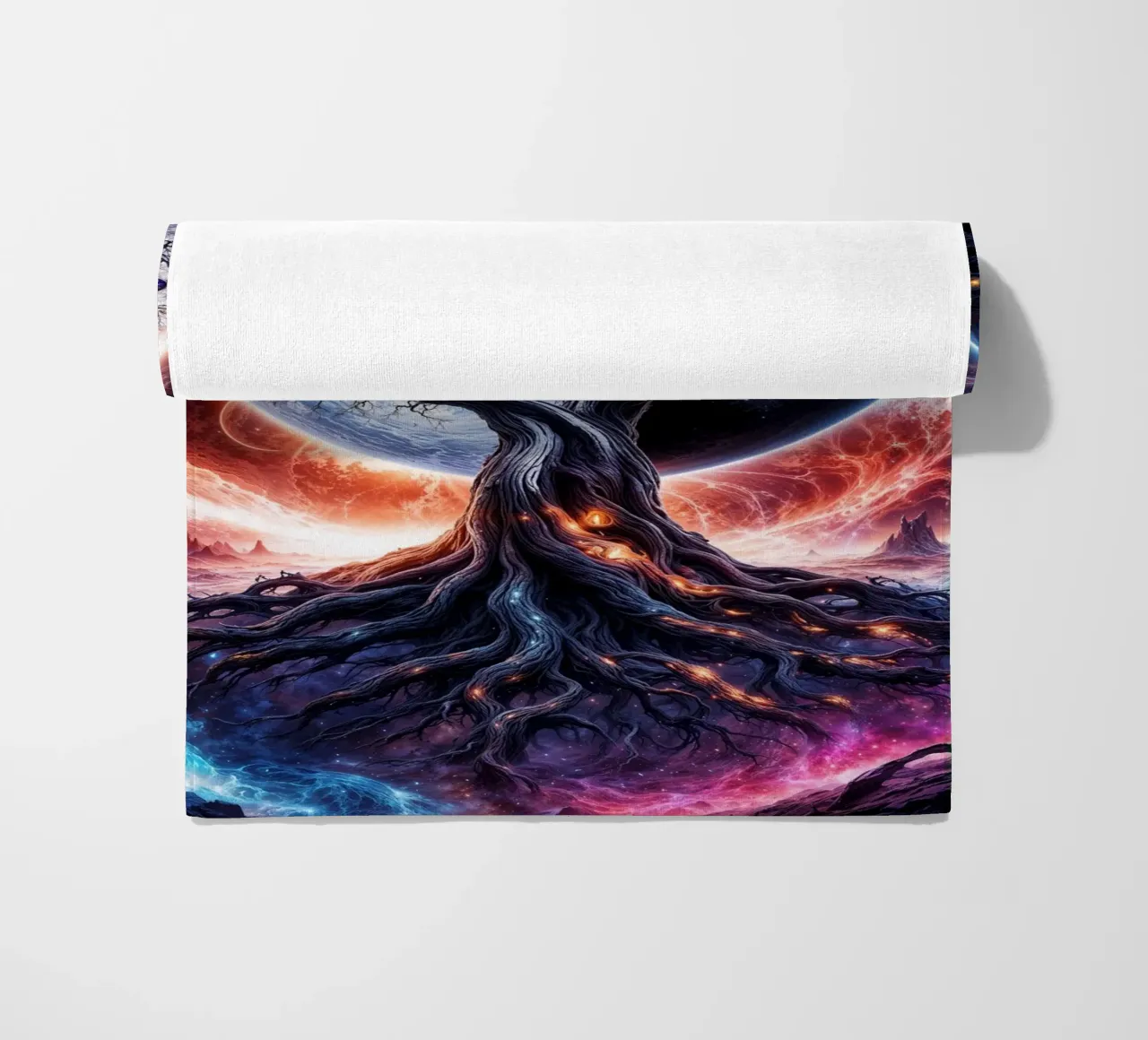 L'albero della vita Yin Yang telo mare da Lootprint