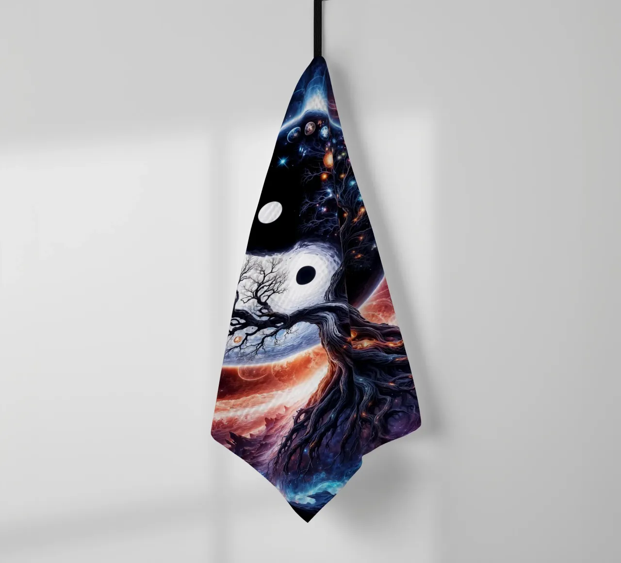 L'albero della vita Yin Yang canovaccio da cucina da Lootprint