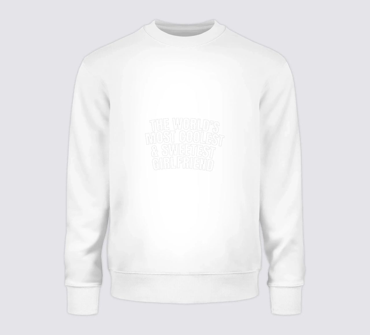 The world's most coolest and sweetest girlfriend sudadera de happieeagle