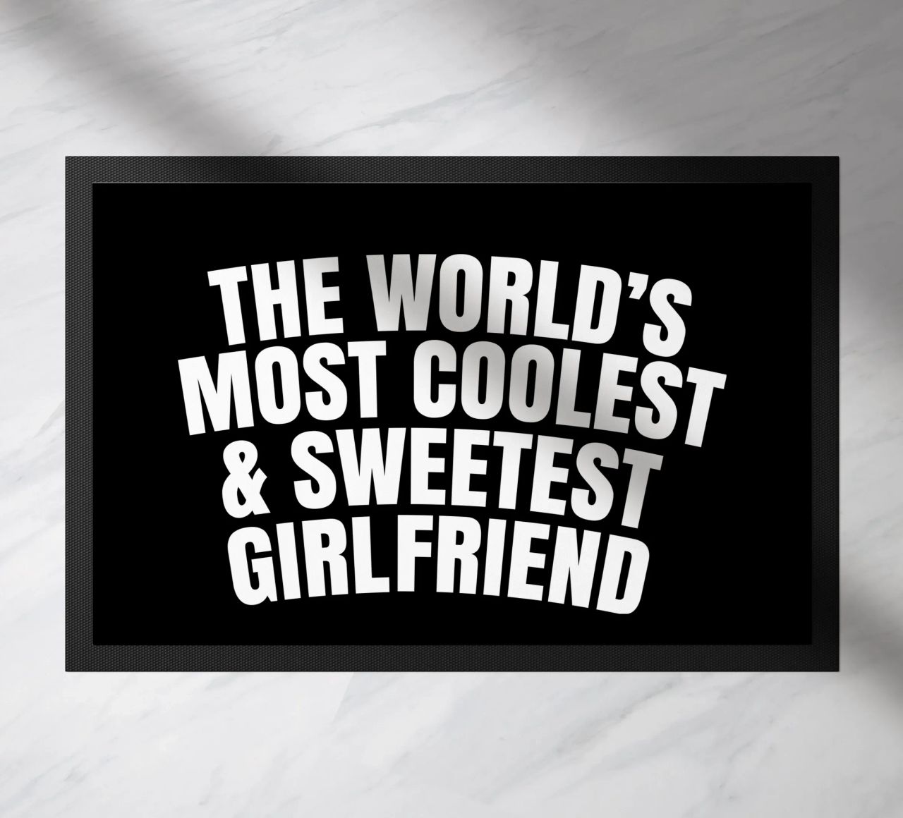 The world's most coolest and sweetest girlfriend felpudo de happieeagle