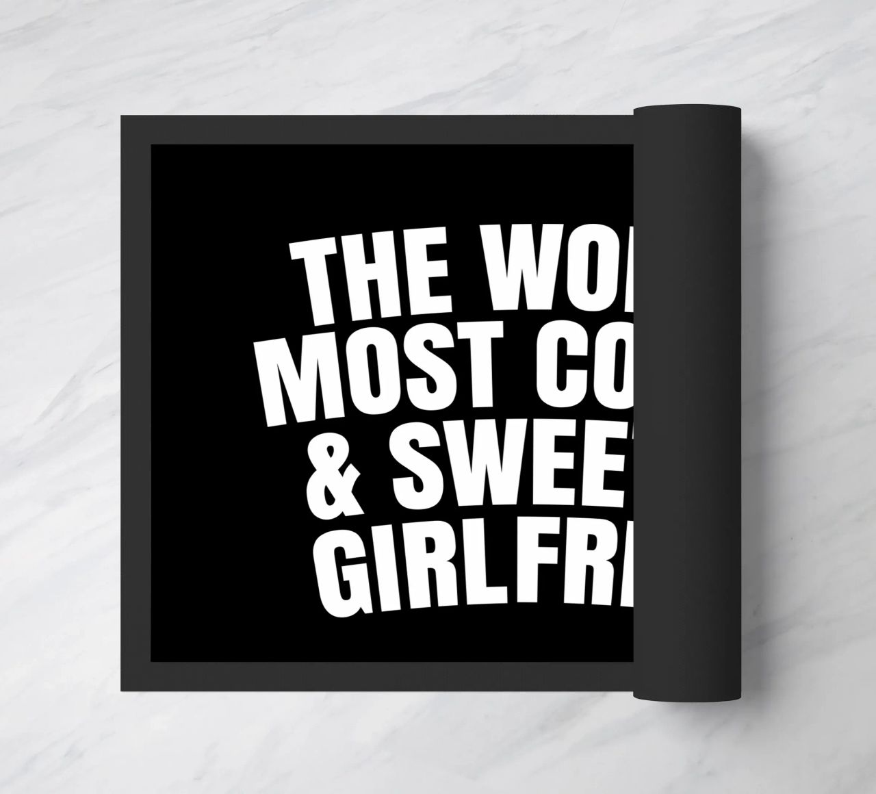 The world's most coolest and sweetest girlfriend felpudo de happieeagle