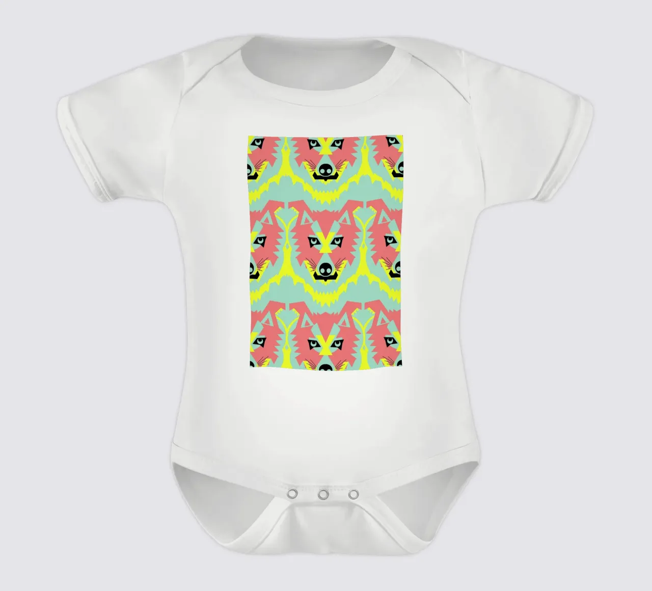 Wolf Pack body bébé de Gareth Pollock Design