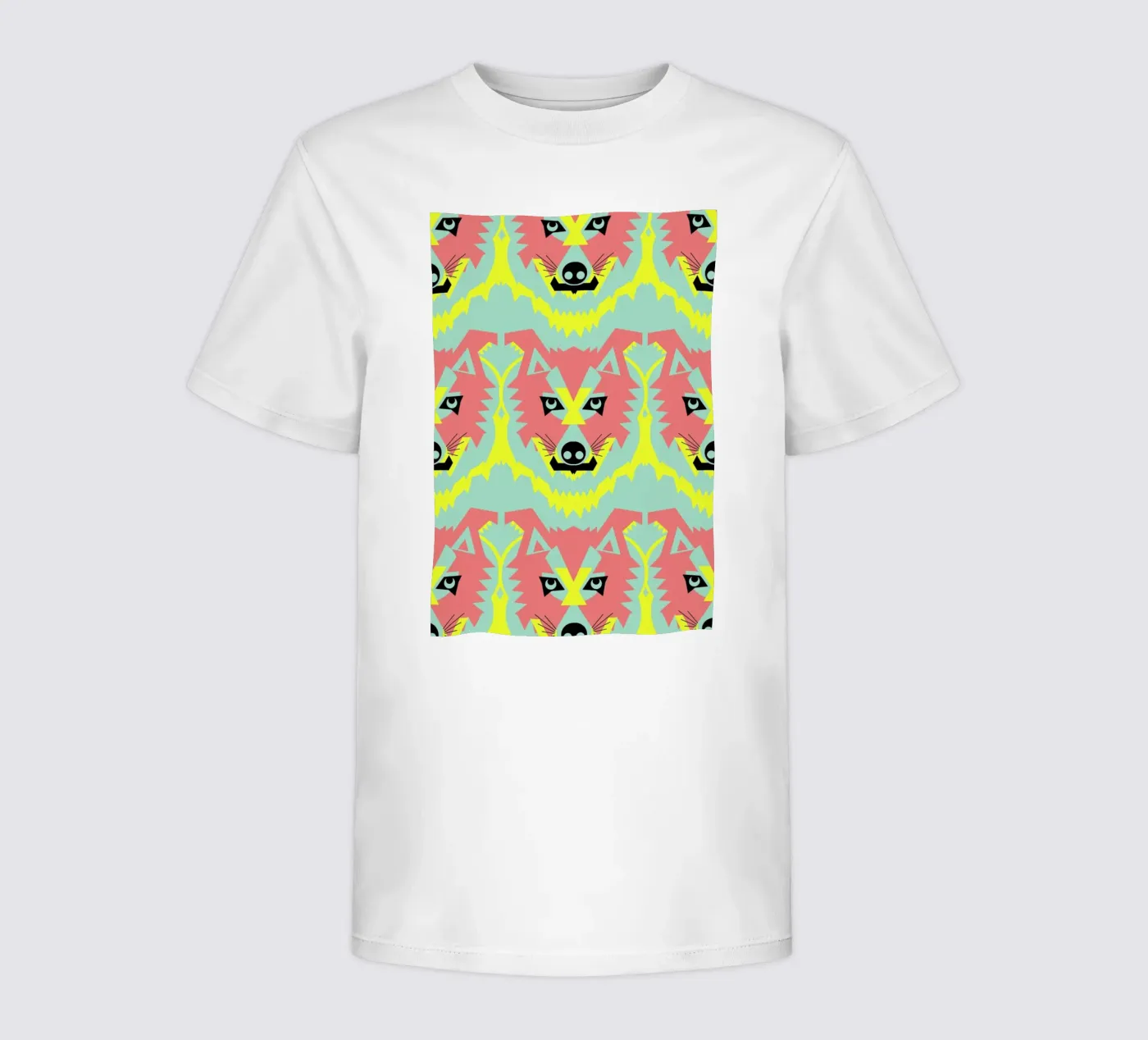 Wolf Pack kinder t-shirt van Gareth Pollock Design
