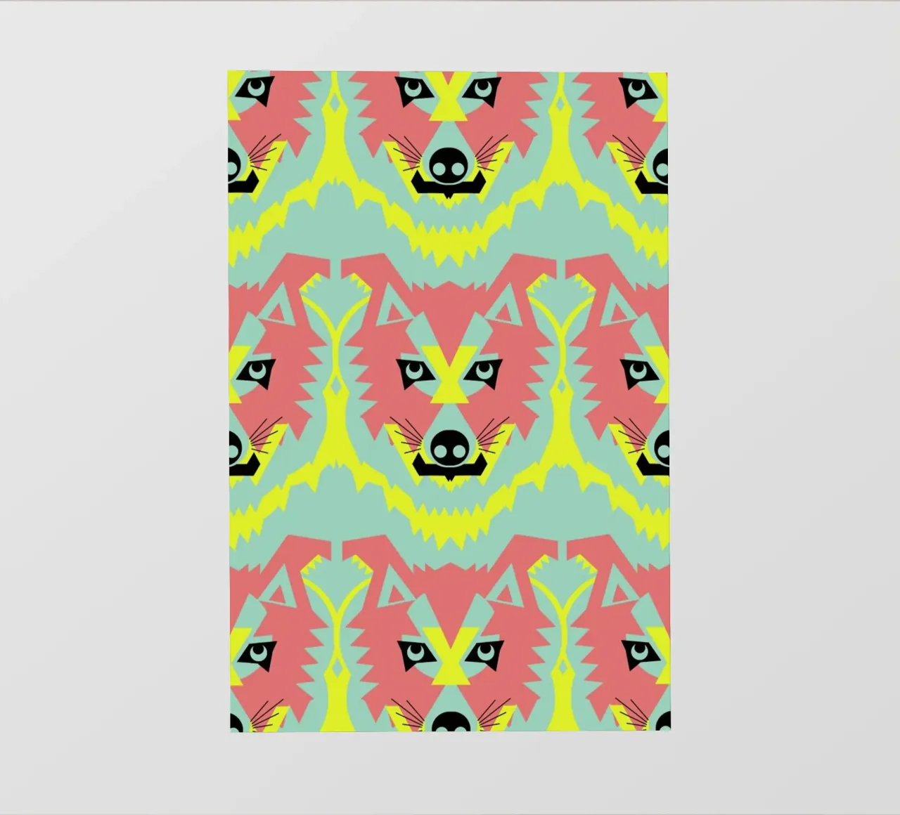 Wolf Pack pellicola backlit da Gareth Pollock Design