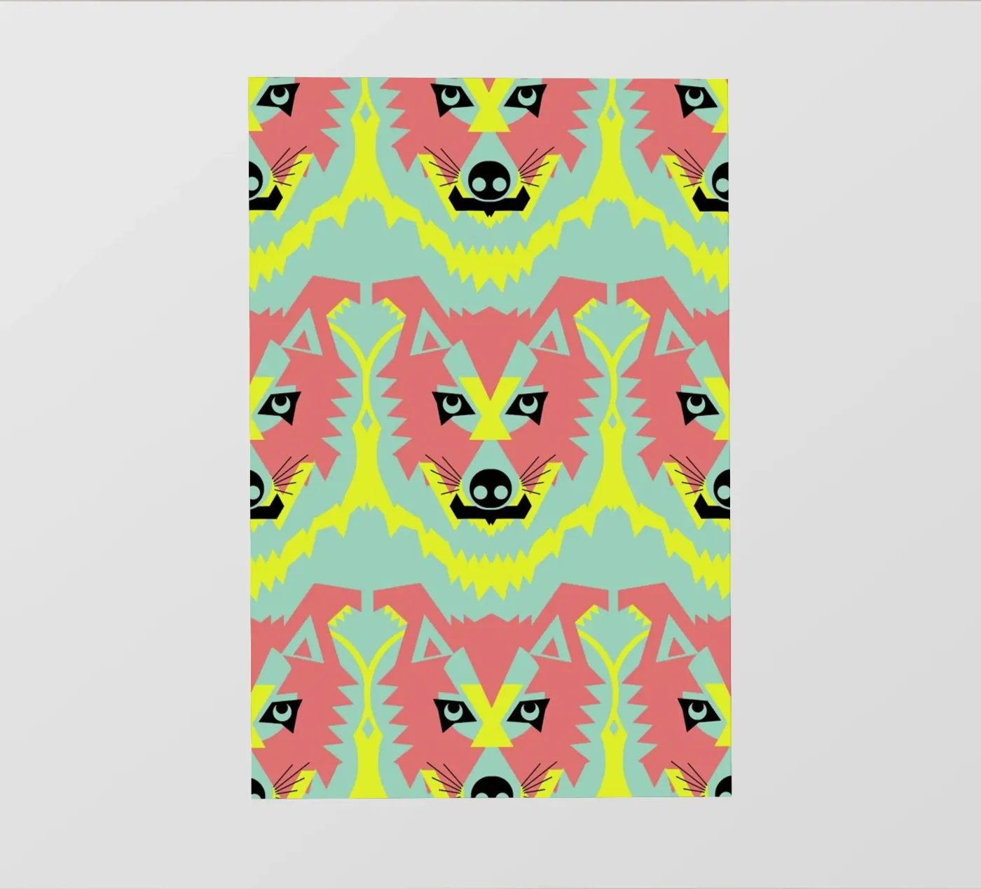 Wolf Pack pellicola backlit da Gareth Pollock Design