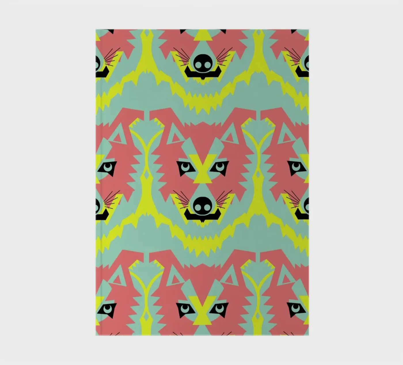 Wolf Pack notebook by Gareth Pollock Design