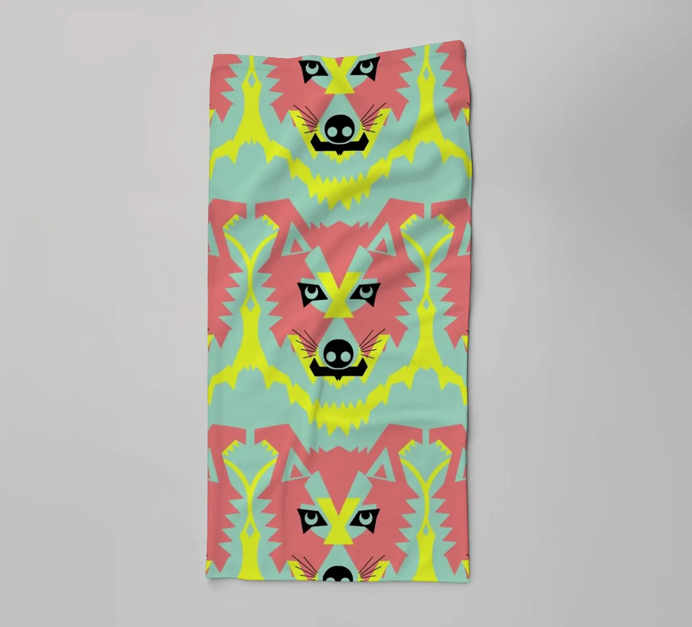 Wolf Pack towel by Gareth Pollock Design