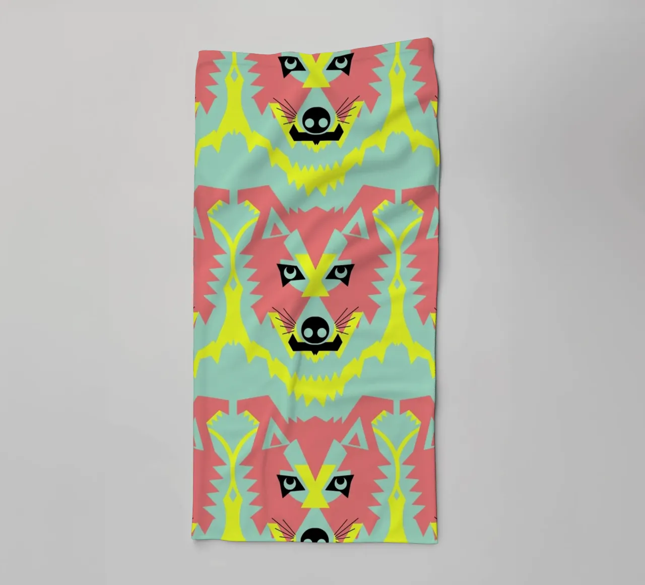 Wolf Pack badhanddoek van Gareth Pollock Design
