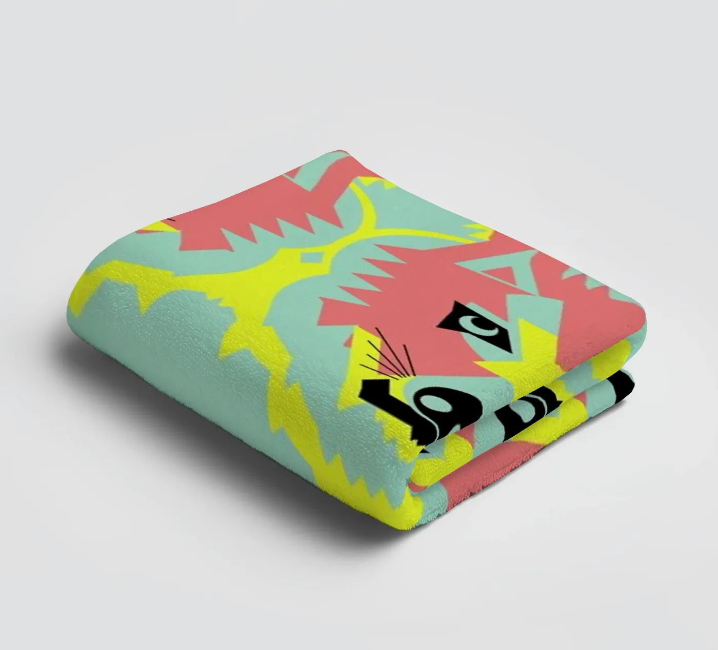 Wolf Pack badhanddoek van Gareth Pollock Design