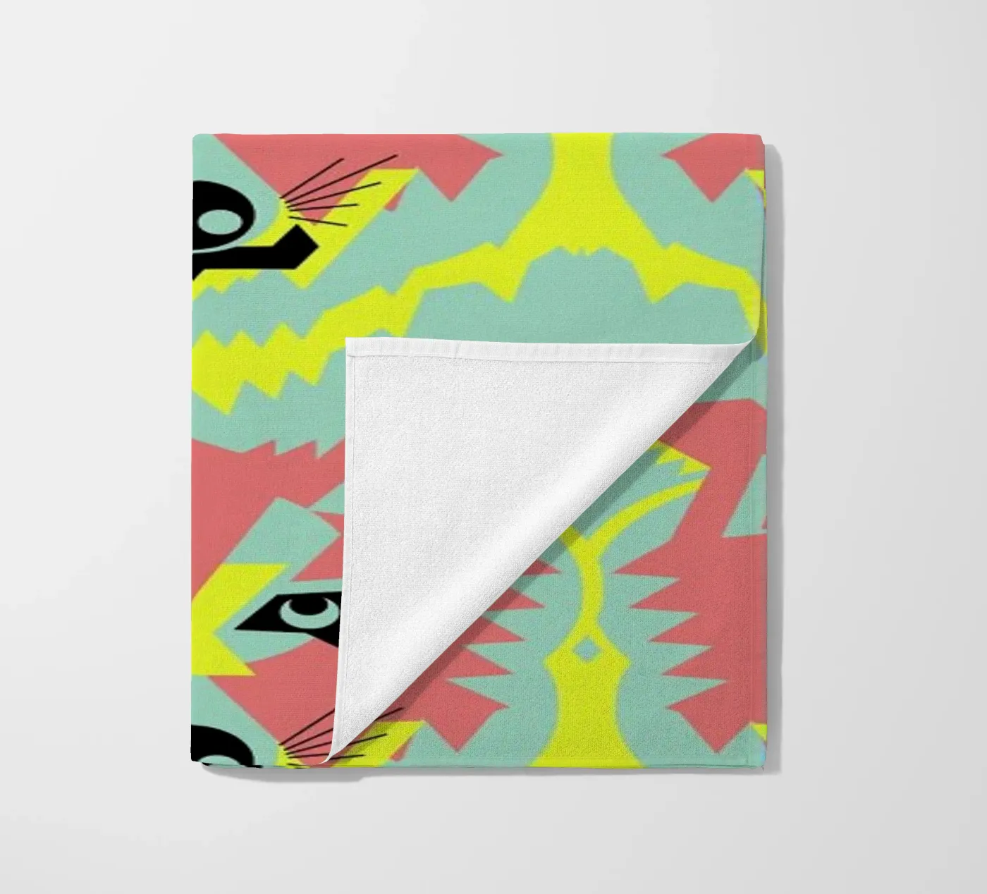 Wolf Pack strandhanddoek van Gareth Pollock Design