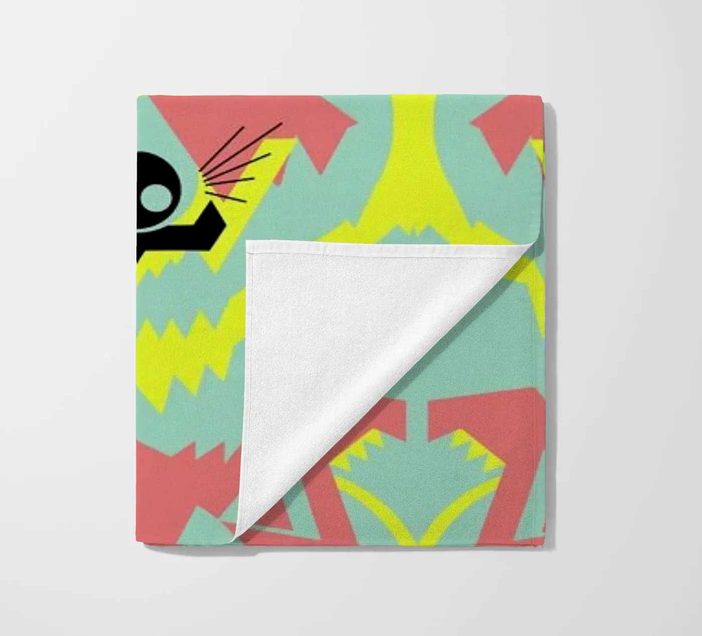 Wolf Pack strandhanddoek van Gareth Pollock Design