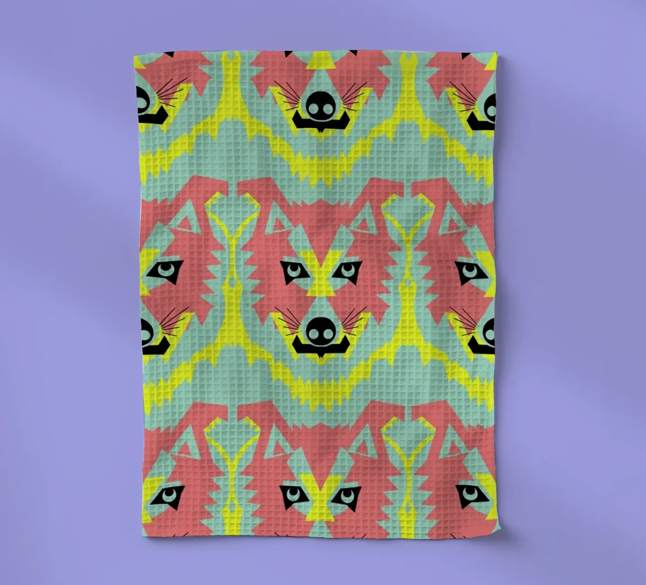 Wolf Pack torchon de Gareth Pollock Design