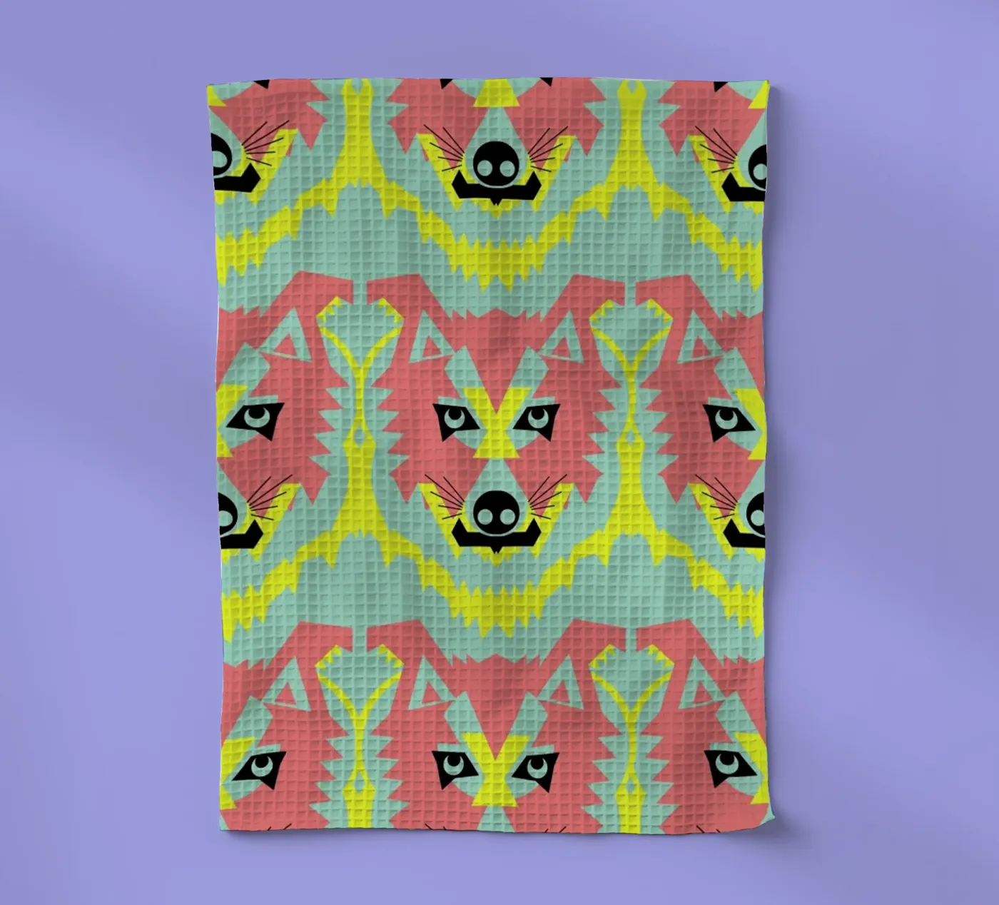 Wolf Pack torchon de Gareth Pollock Design