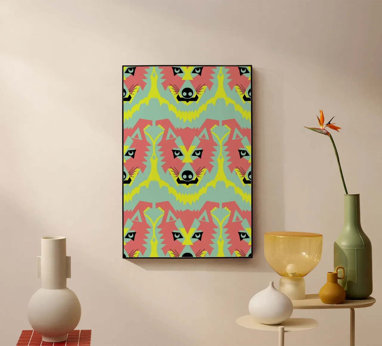 Wolf Pack plexiglass da Gareth Pollock Design