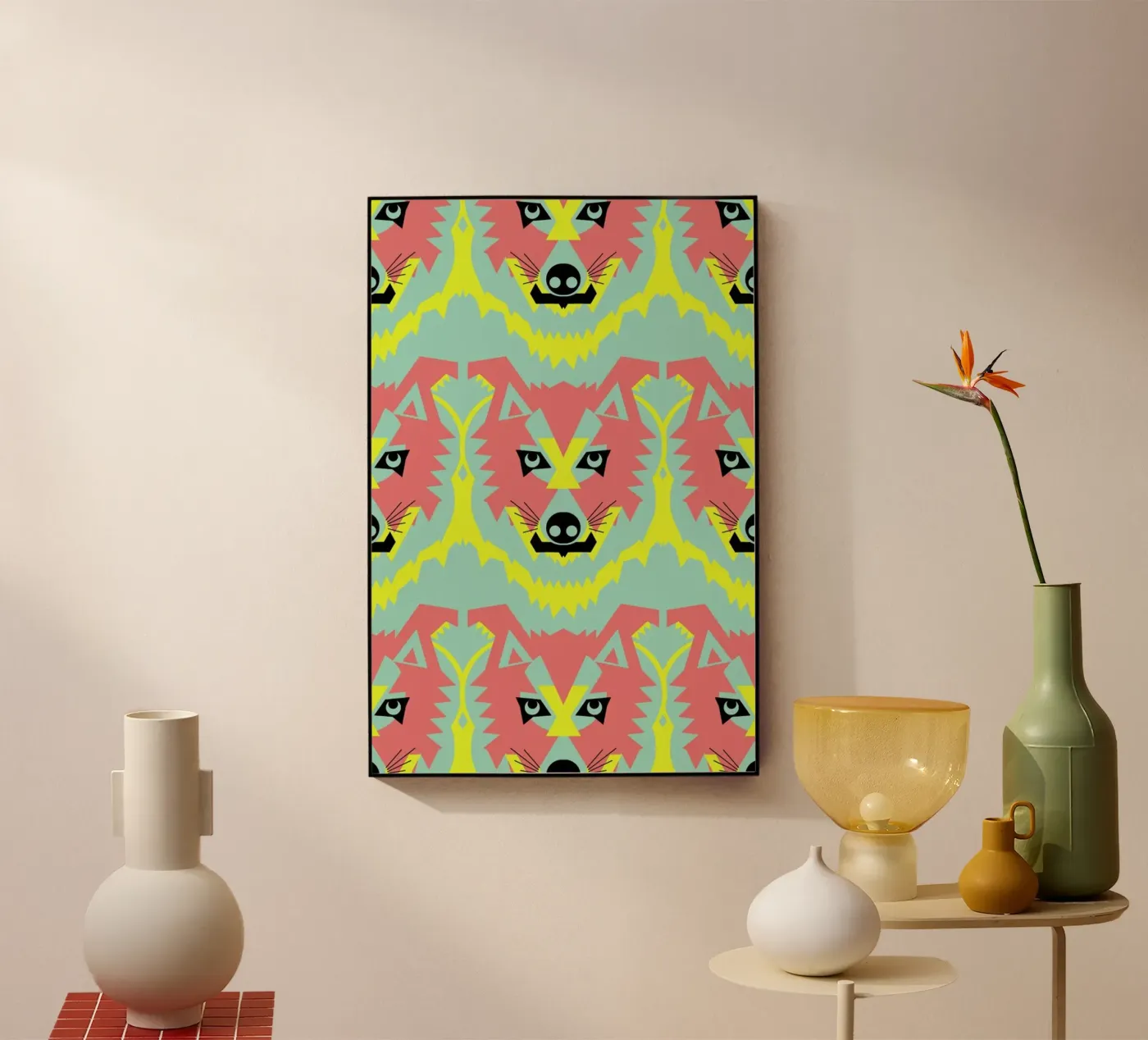 Wolf Pack plexiglas de Gareth Pollock Design