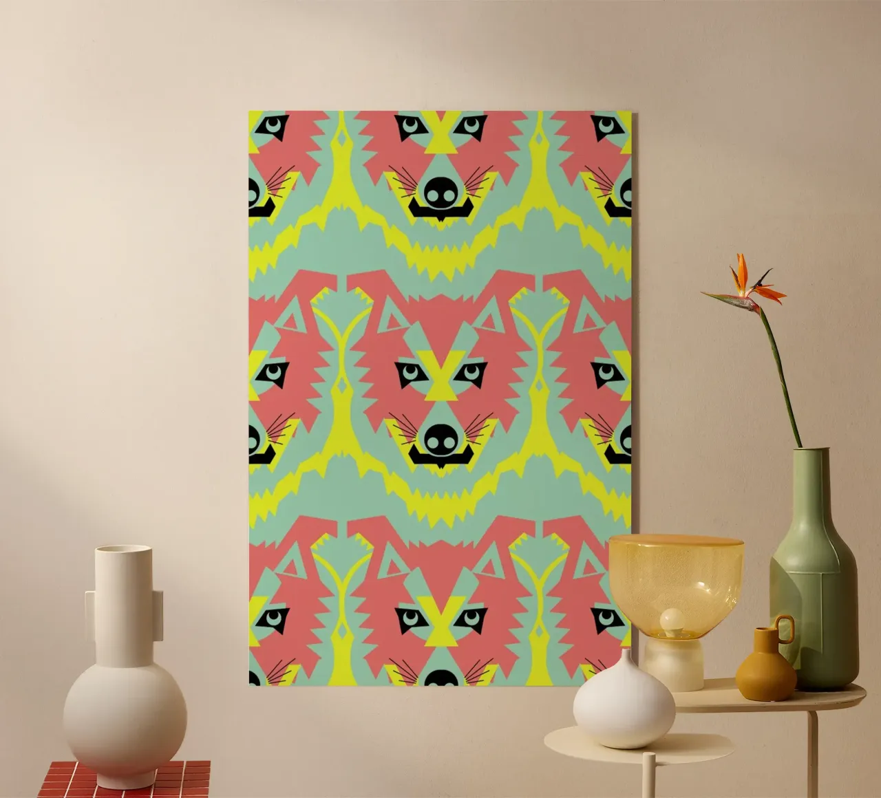 Wolf Pack plexiglass da Gareth Pollock Design