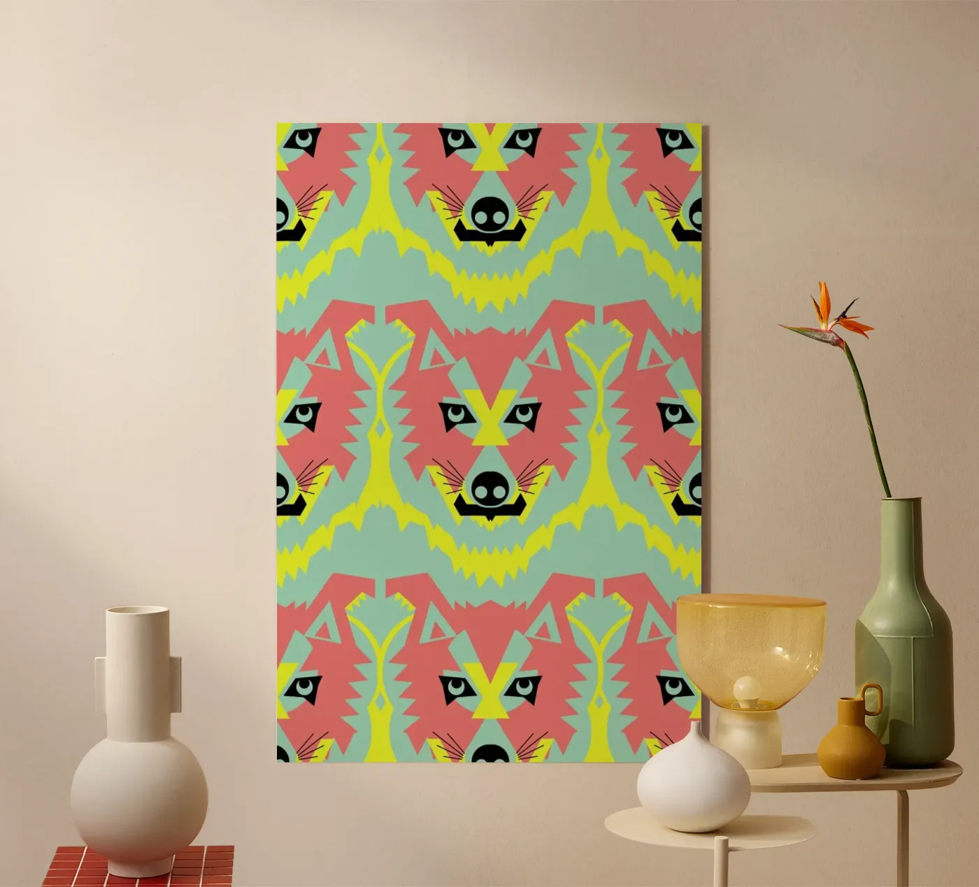 Wolf Pack plexiglas de Gareth Pollock Design