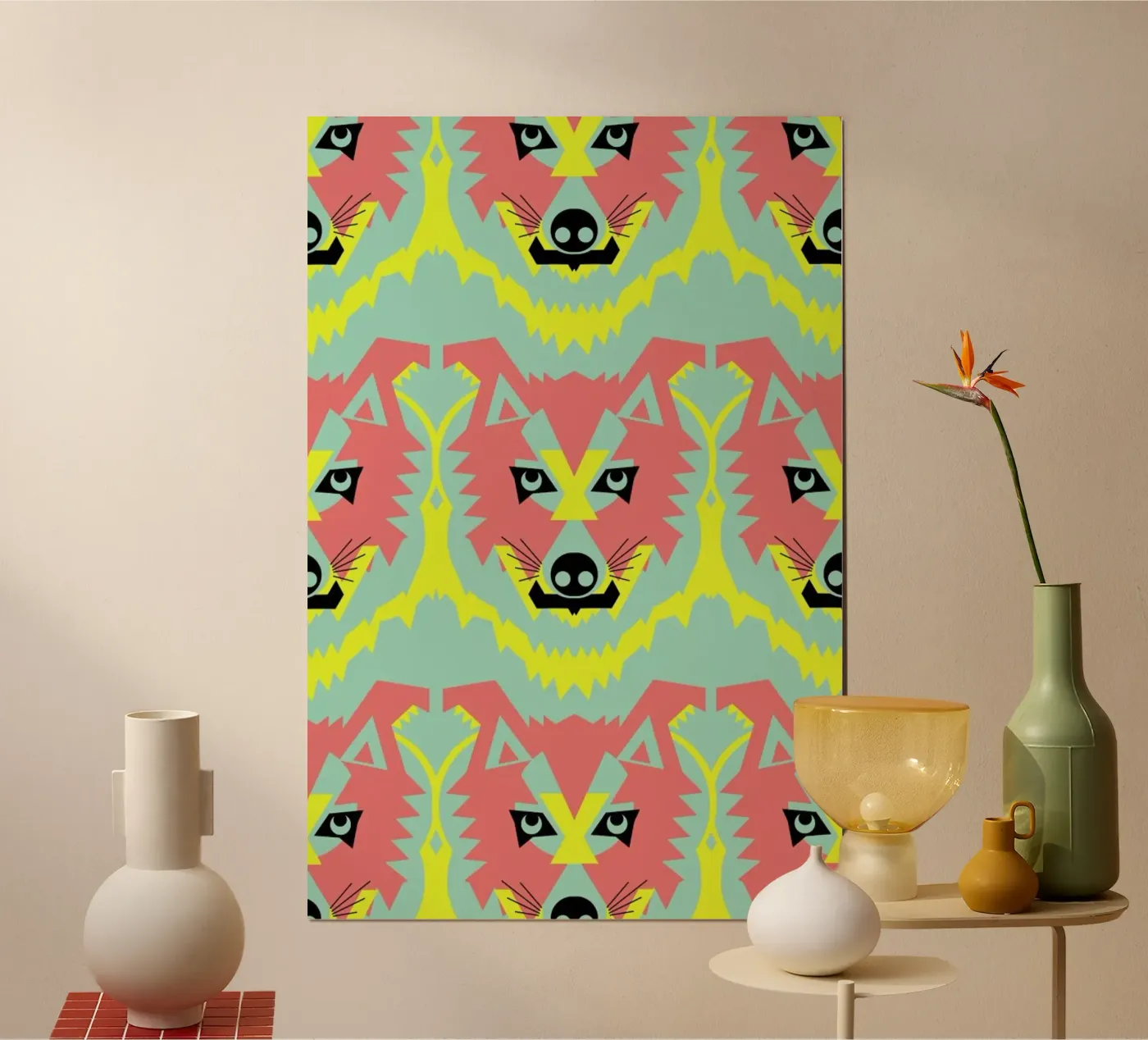Wolf Pack poster da Gareth Pollock Design