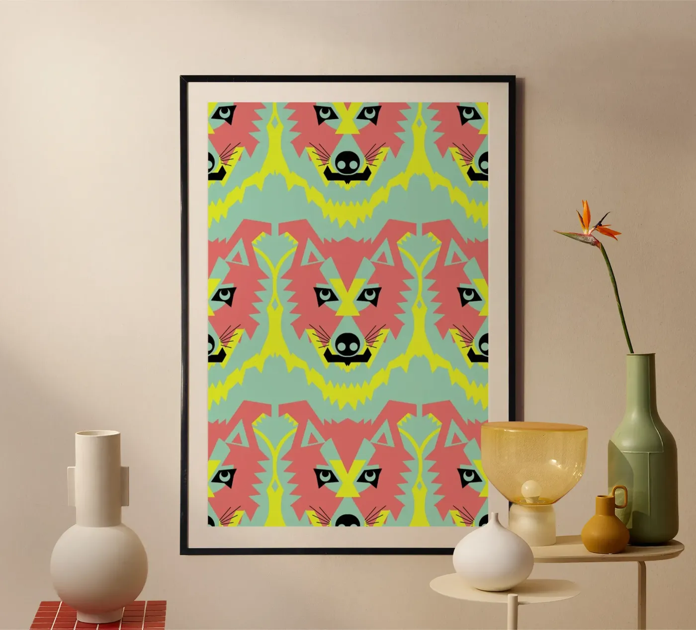 Wolf Pack poster da Gareth Pollock Design