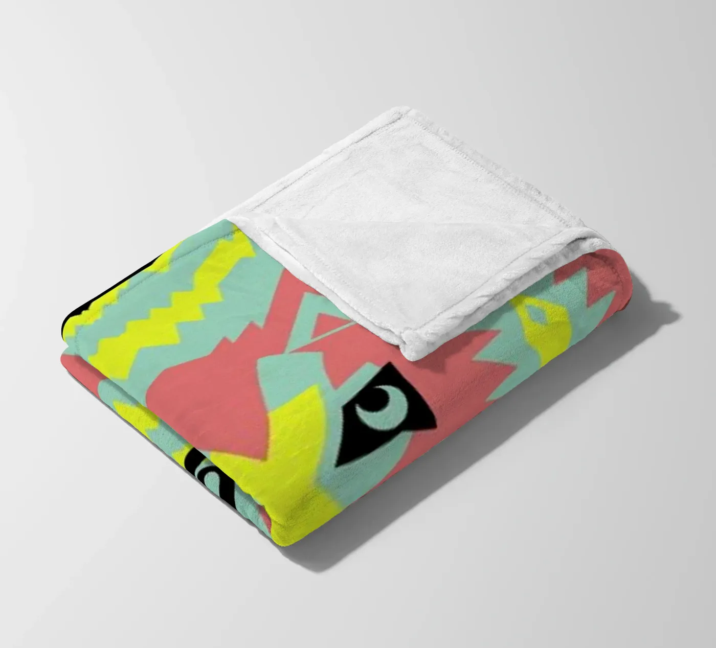 Wolf Pack coperta in pile da Gareth Pollock Design