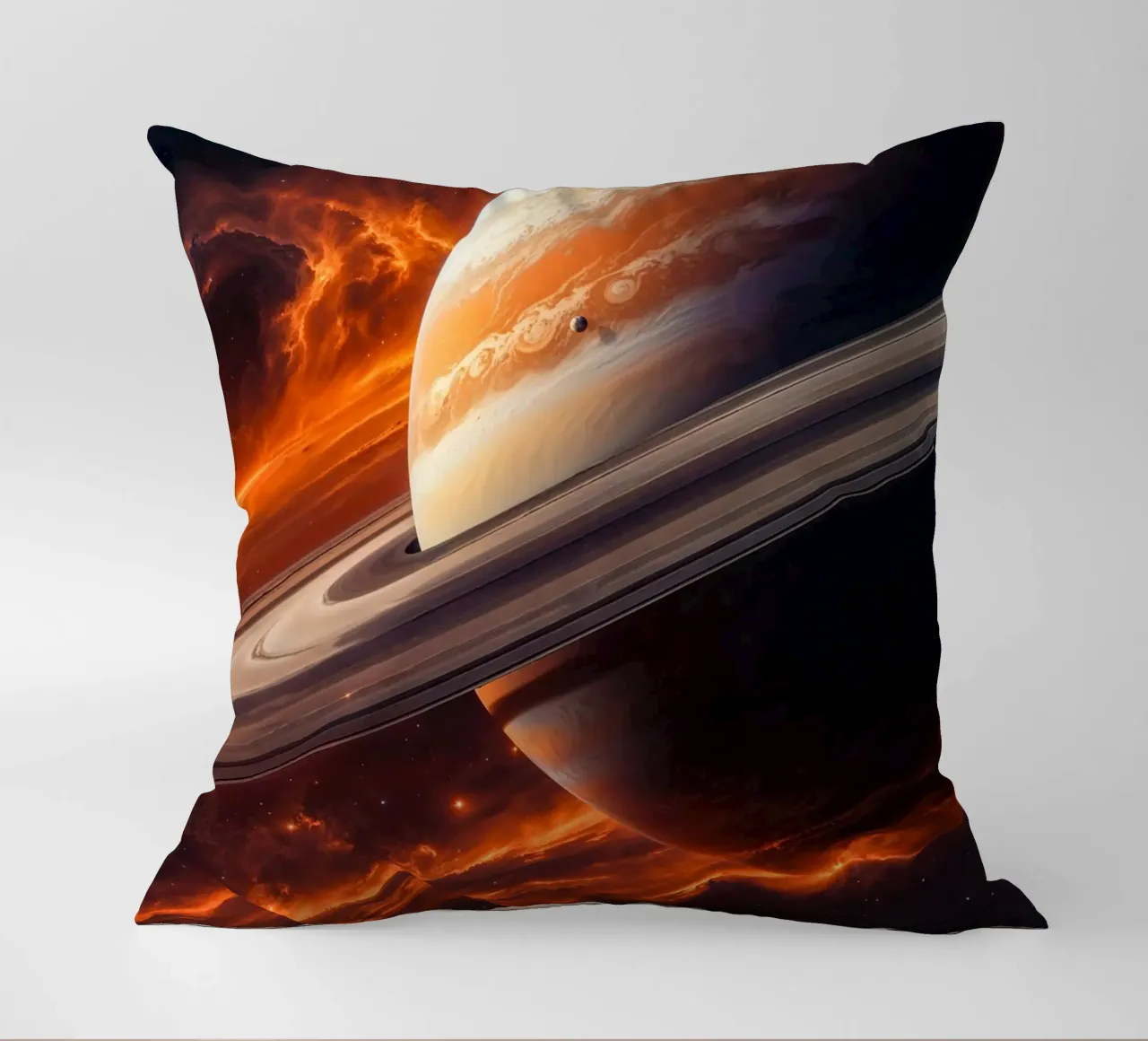 Saturno nello spazio cuscino da Lootprint