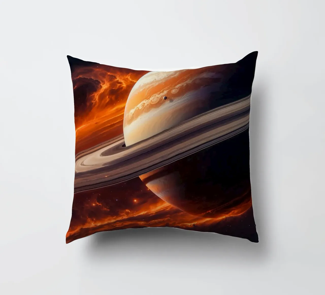 Saturno nello spazio cuscino da Lootprint