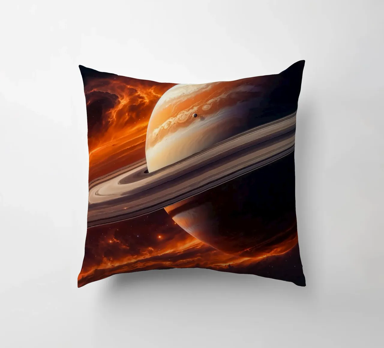 Saturno nello spazio cuscino da Lootprint