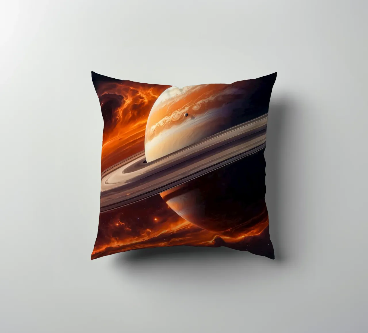 Saturno nello spazio cuscino da Lootprint