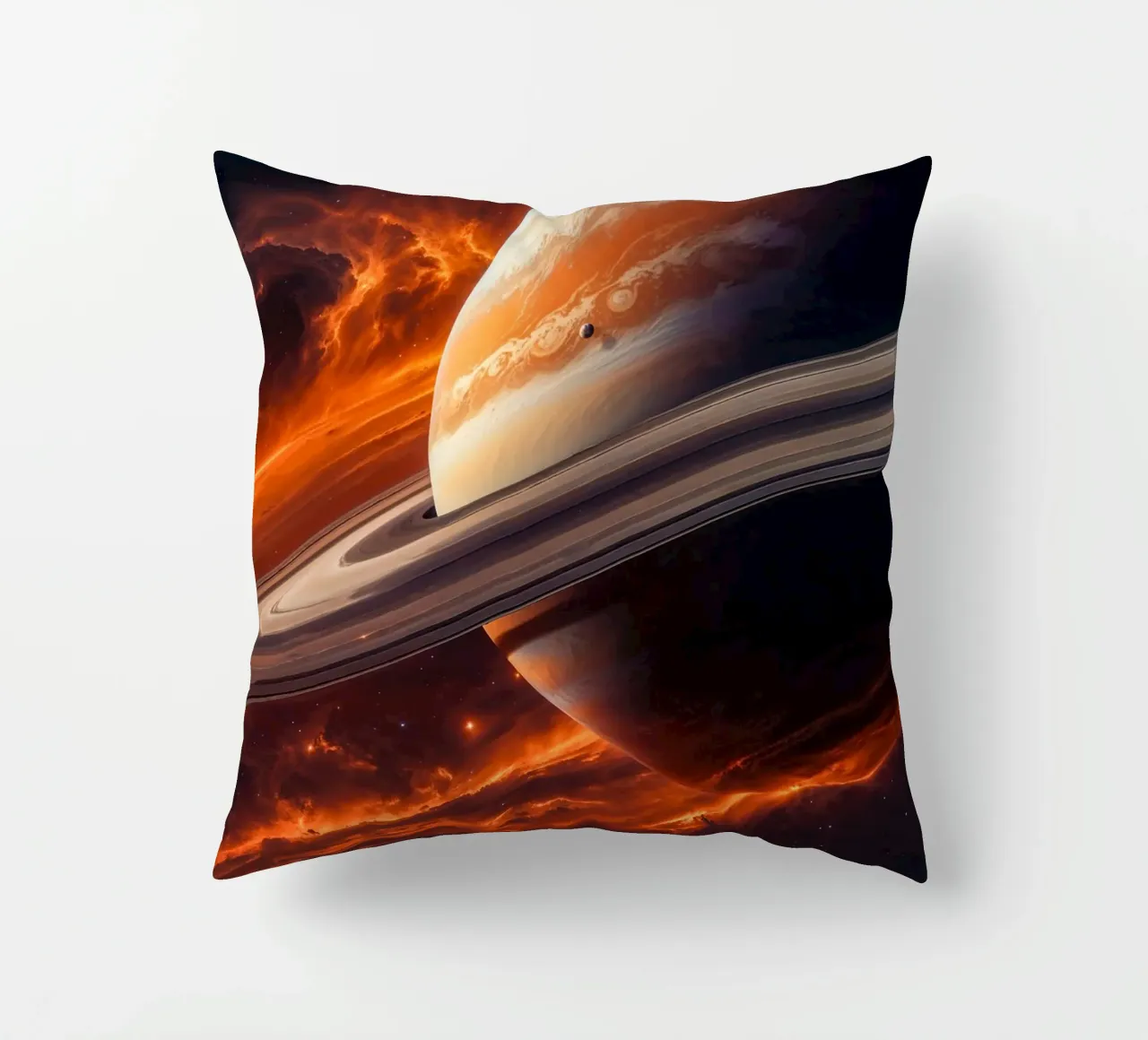 Saturno nello spazio cuscino da Lootprint