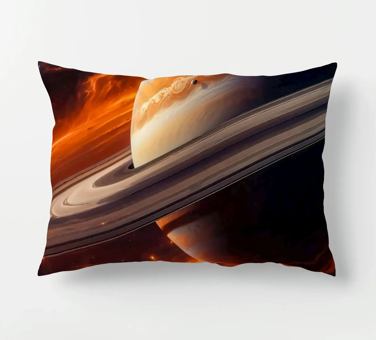 Saturno nello spazio cuscino da Lootprint