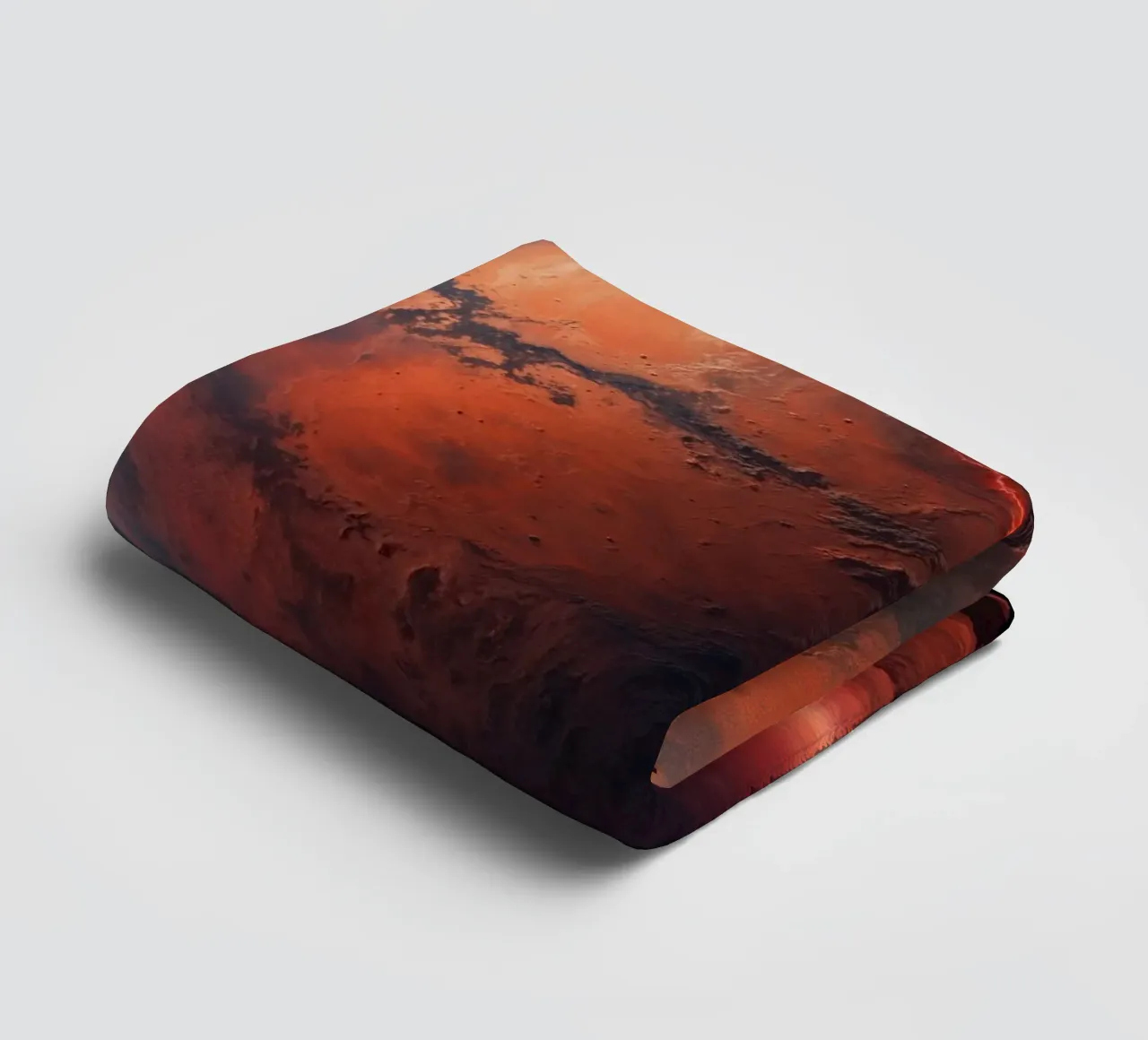 Paesaggio rosso di Marte asciugamano da bagno da Lootprint