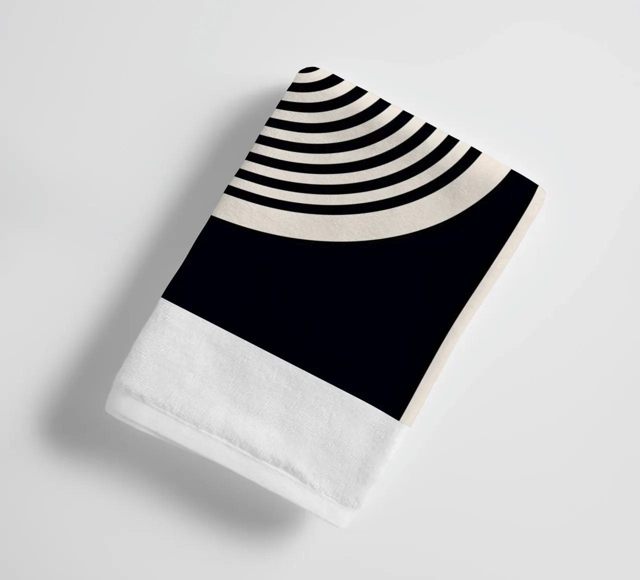Grafica Bauhaus 1923 - Design minimalista in bianco e nero asciugamano da bagno da Whole©