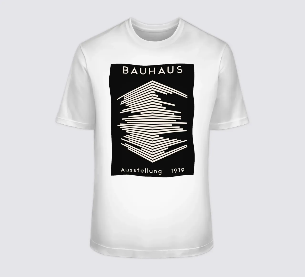 Mostra Bauhaus 1919 - Design a linee geometriche t-shirt da Whole©