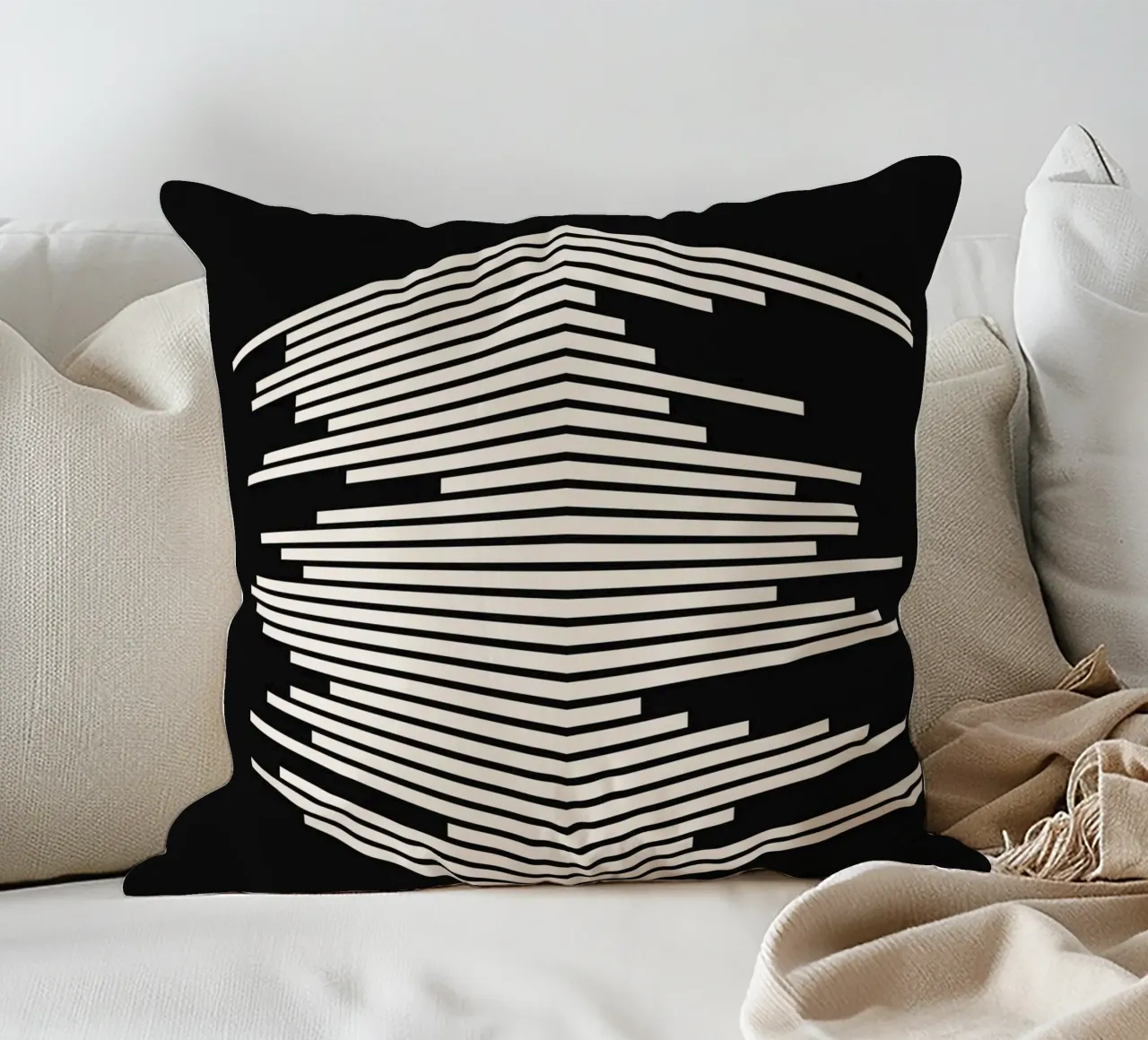 Mostra Bauhaus 1919 - Design a linee geometriche cuscino da Whole©