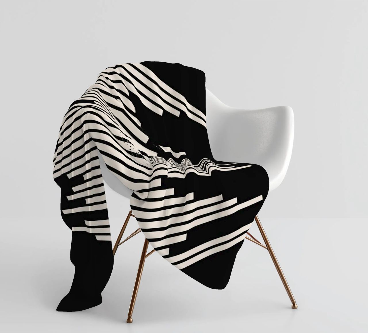 Mostra Bauhaus 1919 - Design a linee geometriche coperta in pile da Whole©