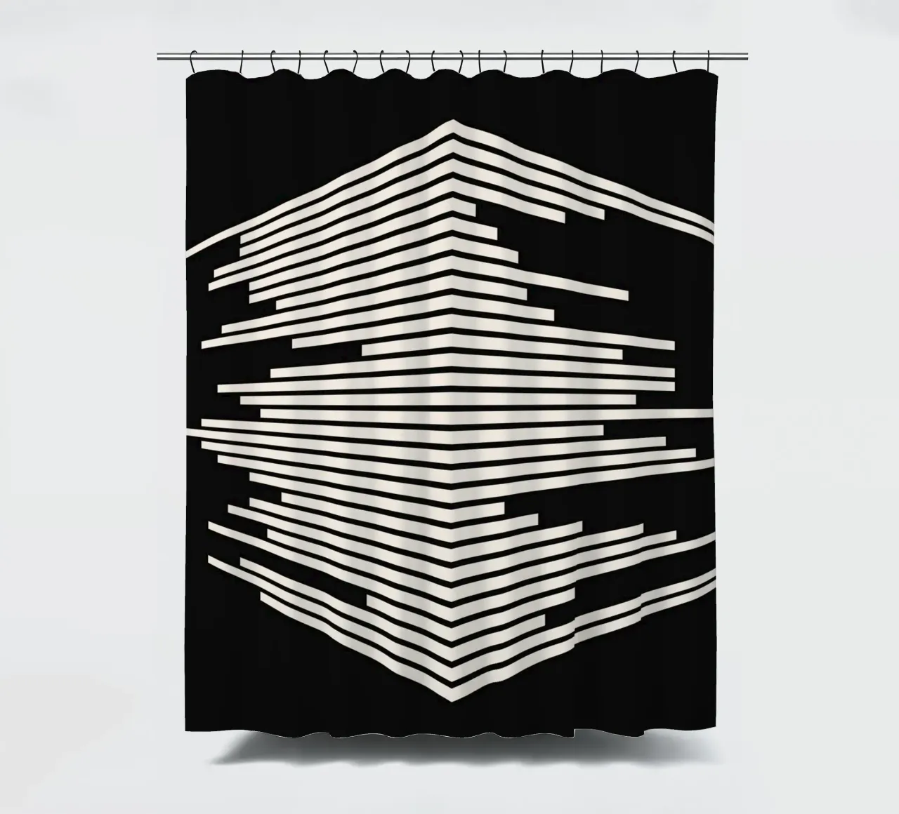 Mostra Bauhaus 1919 - Design a linee geometriche tenda da doccia da Whole©