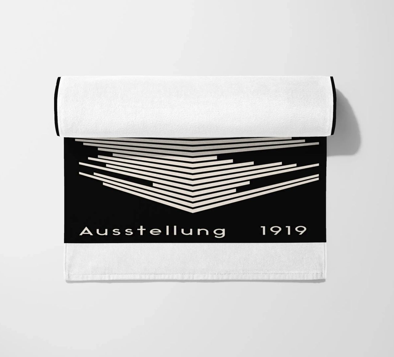 Mostra Bauhaus 1919 - Design a linee geometriche telo mare da Whole©