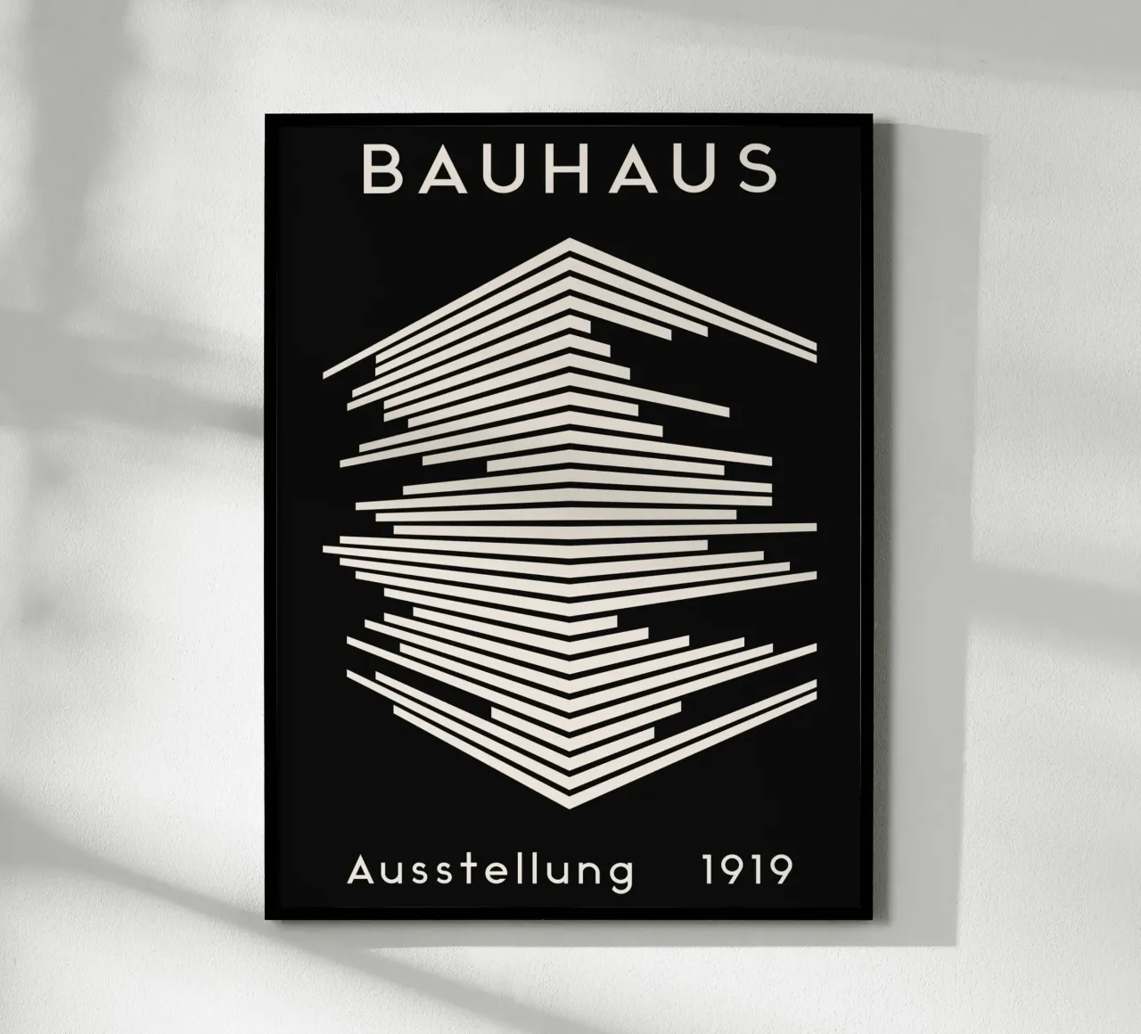 Mostra Bauhaus 1919 - Design a linee geometriche carta hahnemühle da Whole©