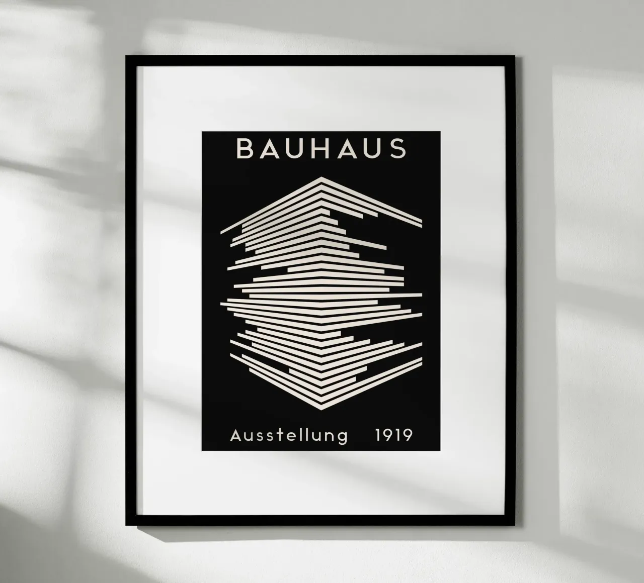 Mostra Bauhaus 1919 - Design a linee geometriche carta hahnemühle da Whole©