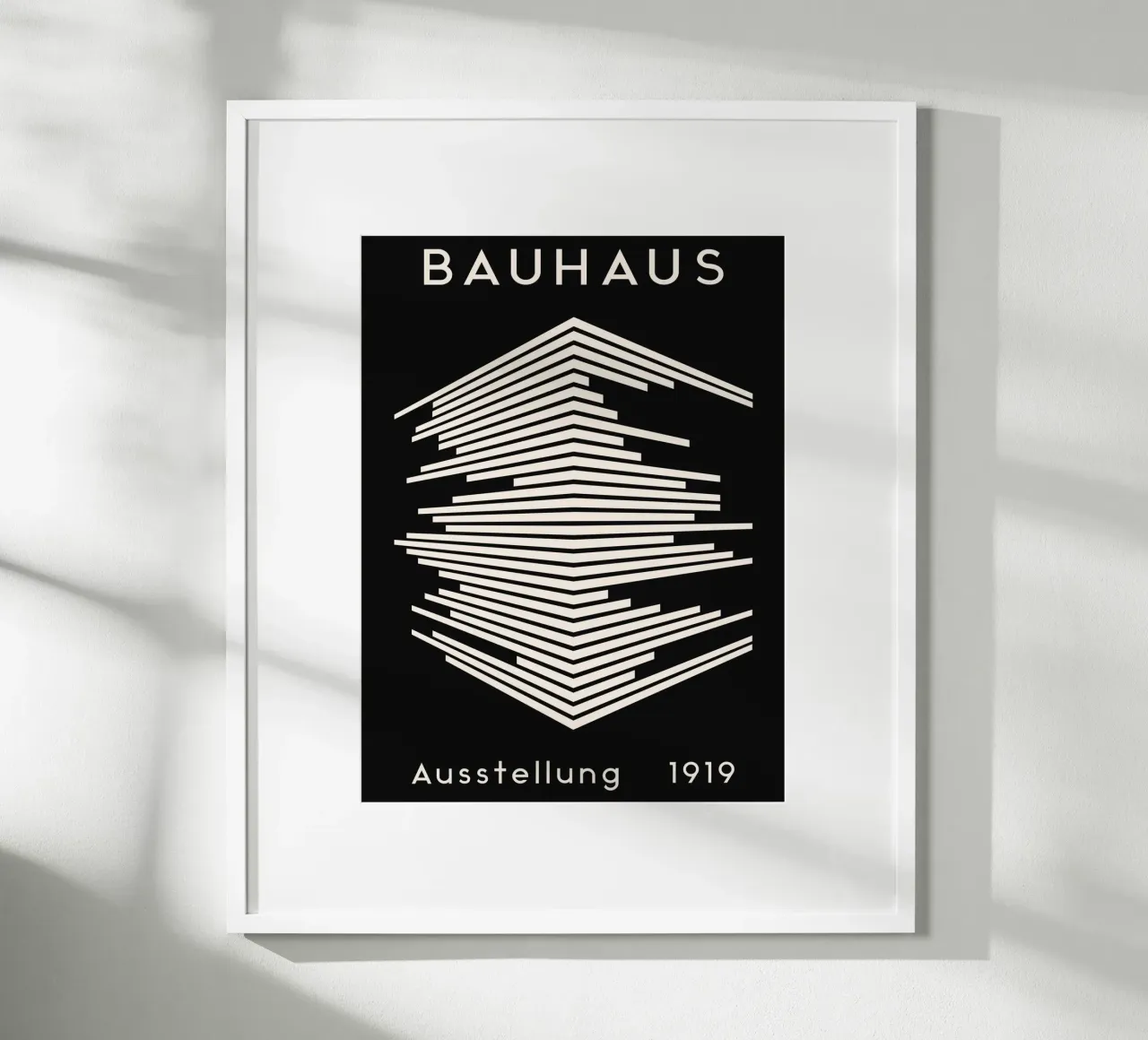 Mostra Bauhaus 1919 - Design a linee geometriche carta hahnemühle da Whole©