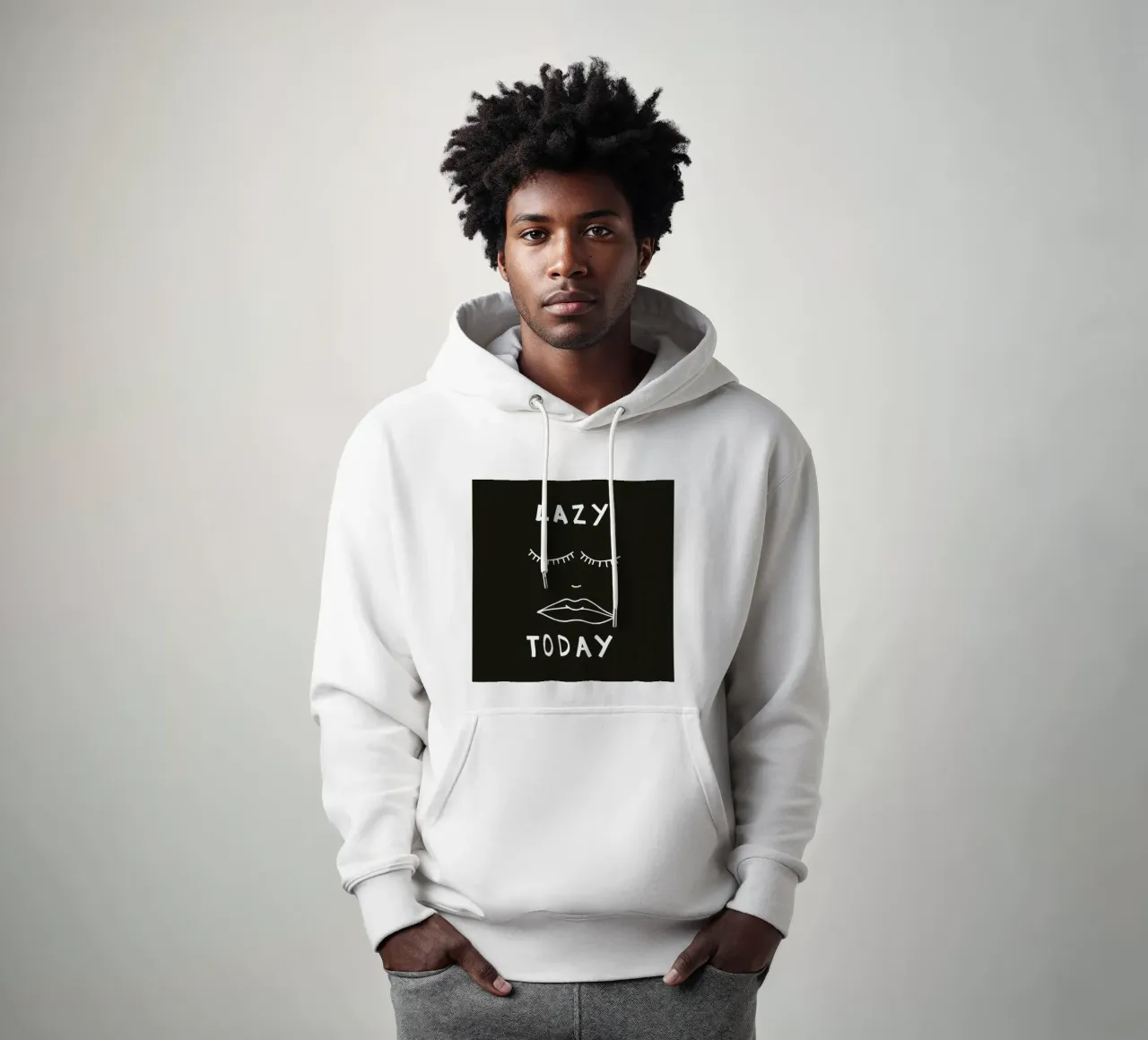 Lazy Today Hoodie von Vasare Nar