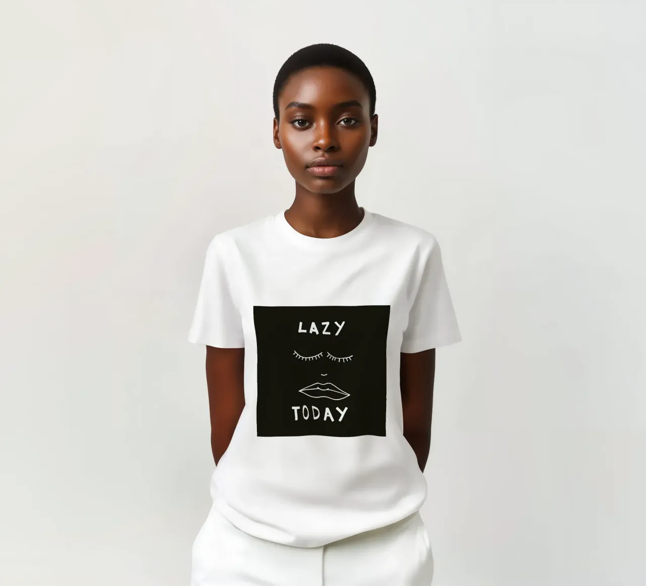 Lazy Today T-Shirt von Vasare Nar